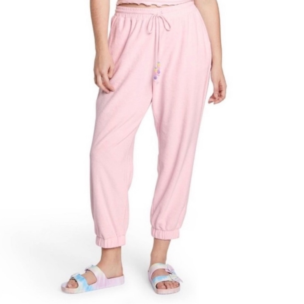 STONEY CLOVER X TARGET BABY PINK JOGGER PANTS